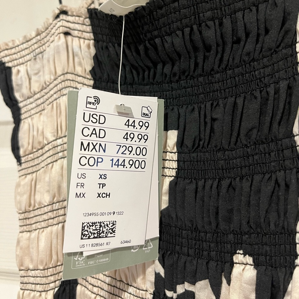 H&M Long Printed Dress - Picture 2 of 2